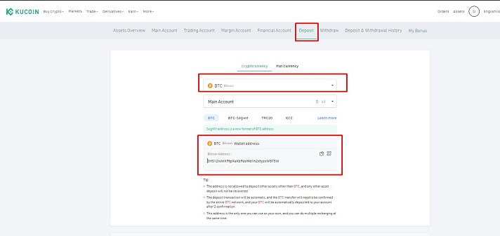 Step3-2 string the wallet address